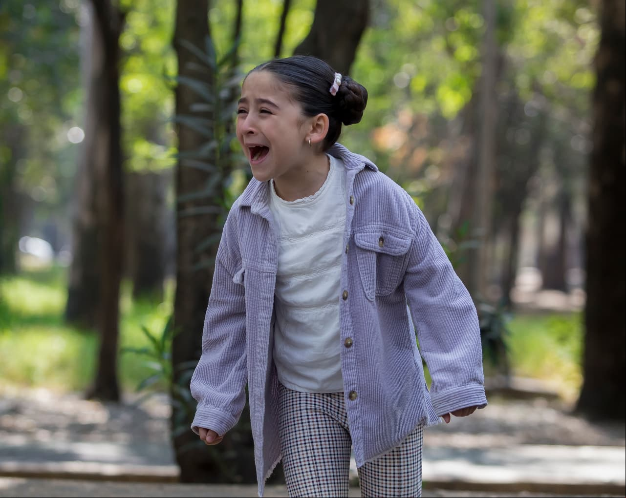 'Melody' sufre terriblemente al ver lo que acaba de ocurrir.