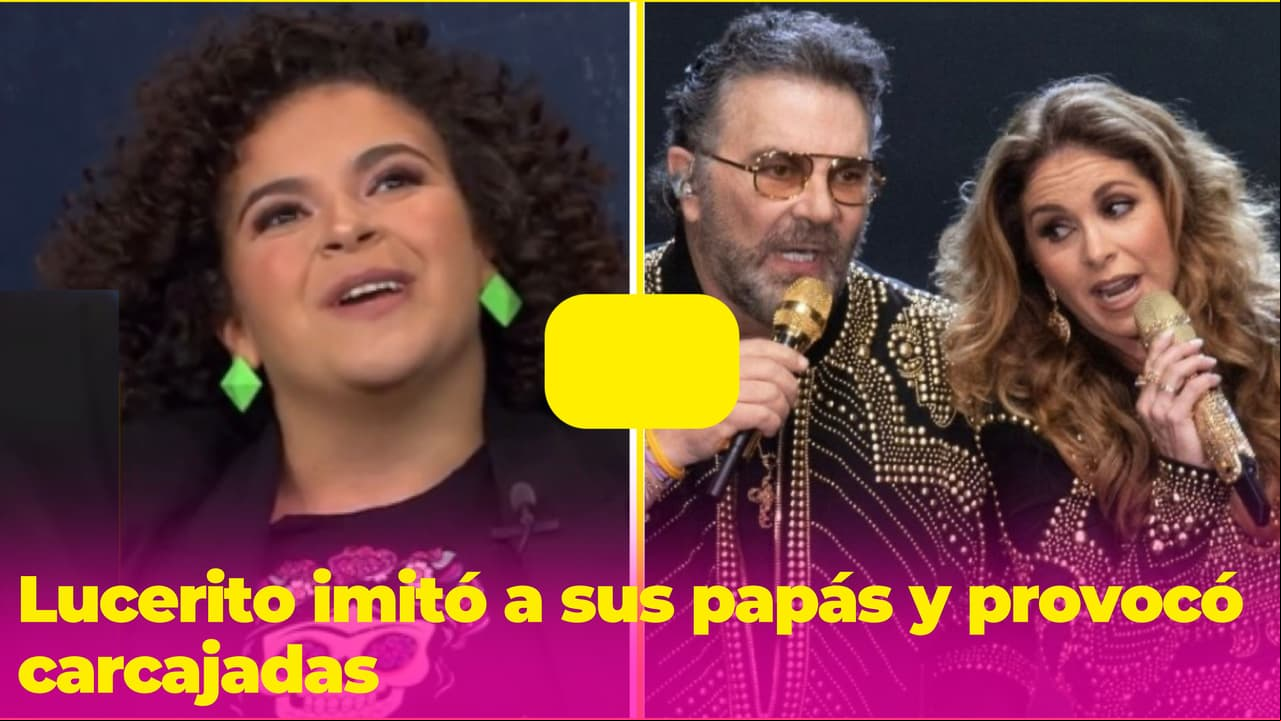Lucerito Mijares imita a sus papás y hace reír a carcajadas a sus fans: "Habla igualito que ellos"