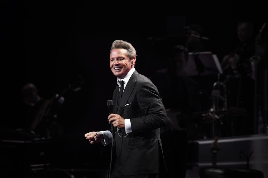 Luis Miguel en una presentación en San Antonio, Texas.