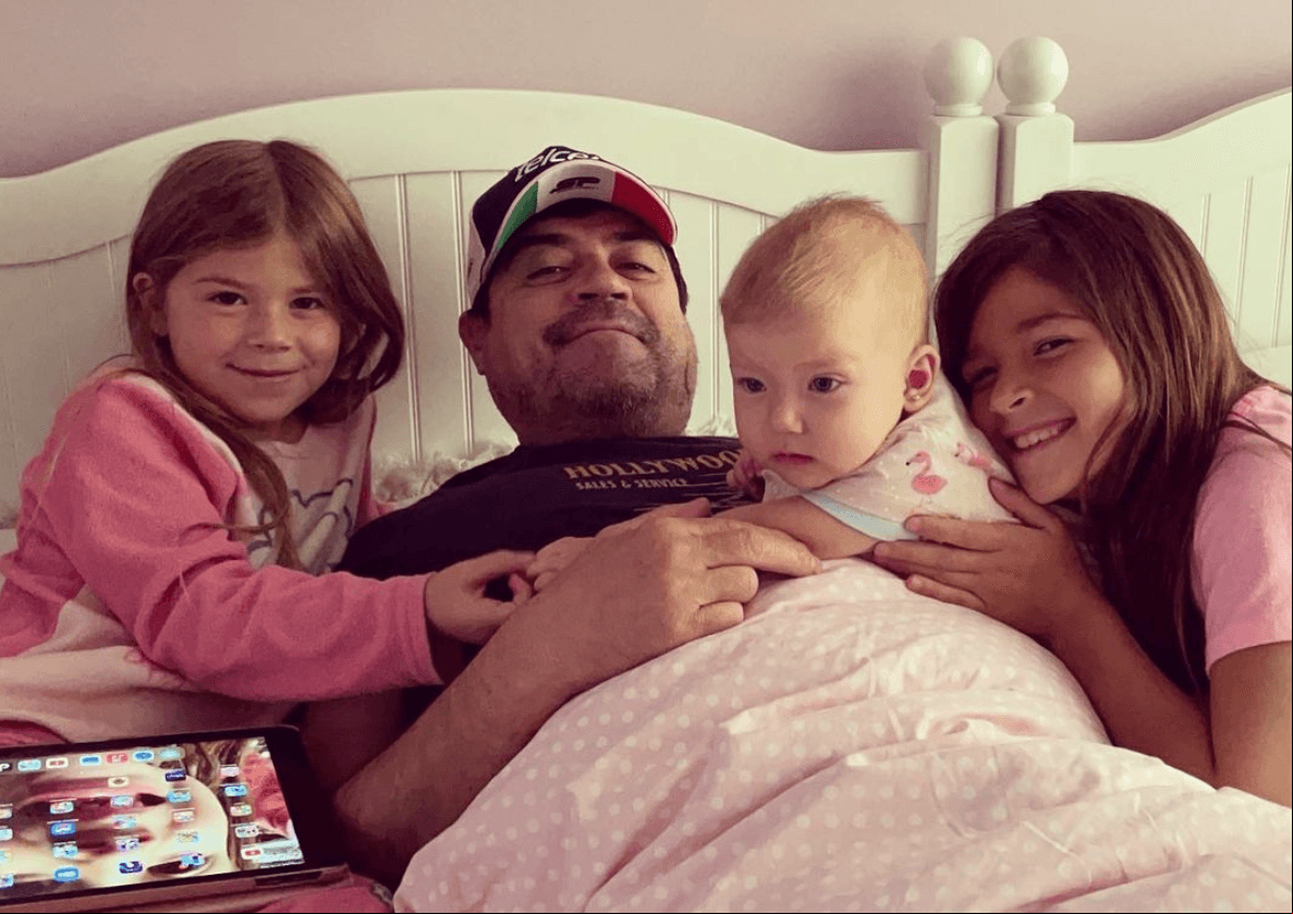 Jorge 'El Burro' Van Rankin dedica tierno mensaje a su hija Carlota por su primer cumpleaños