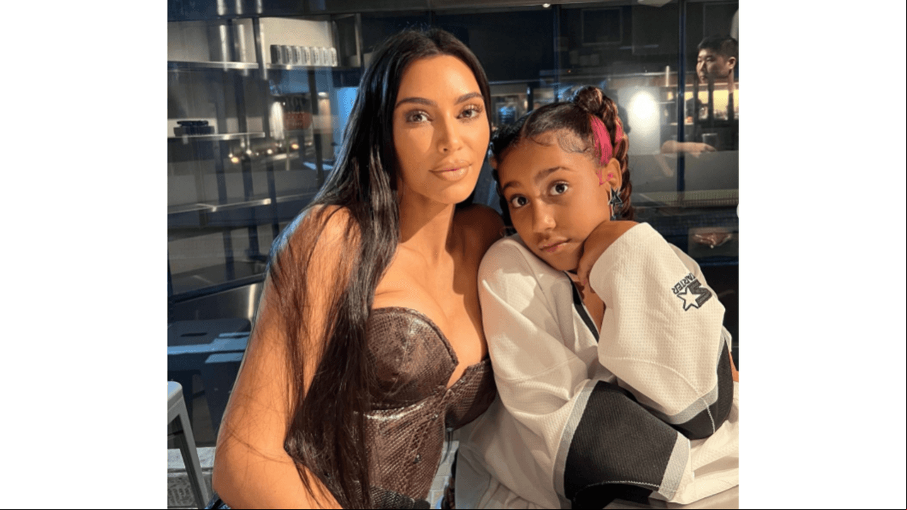 Kim Kardashian y su hija North