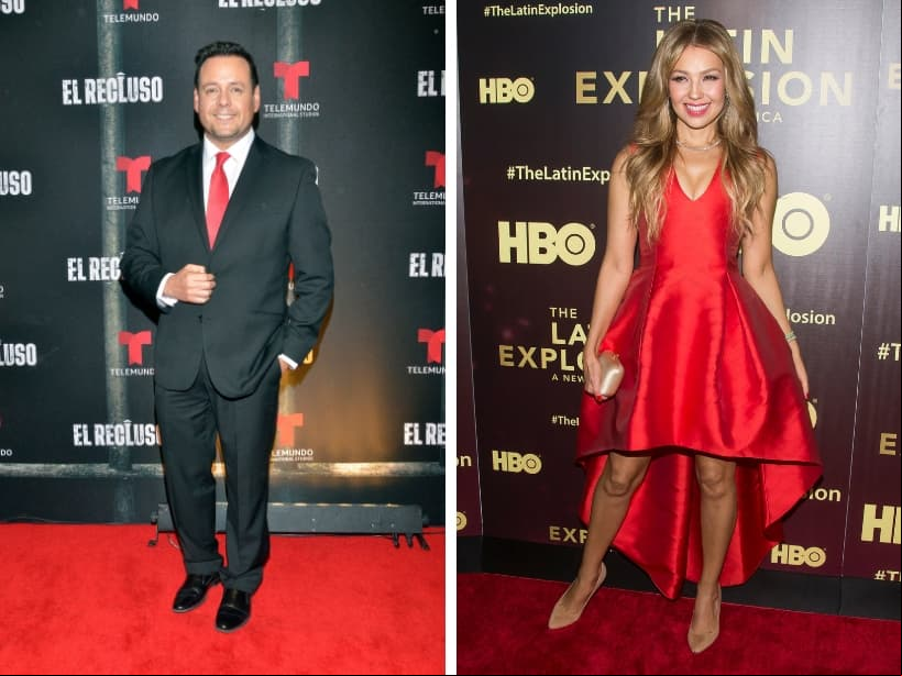 Rodrigo Vidal y Thalía mantuvieron una relación sentimental en los años 90