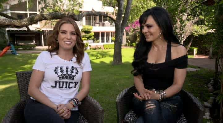 Andrea Escalona y Maribel Guardia, en charla íntima