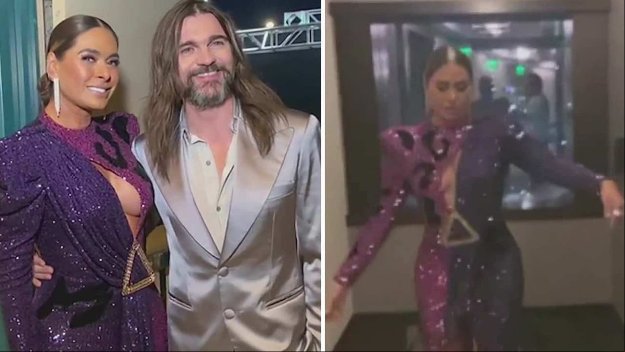 Galilea Montijo casi sufre desmayo tras asistir a los premios Latin Grammy 2021