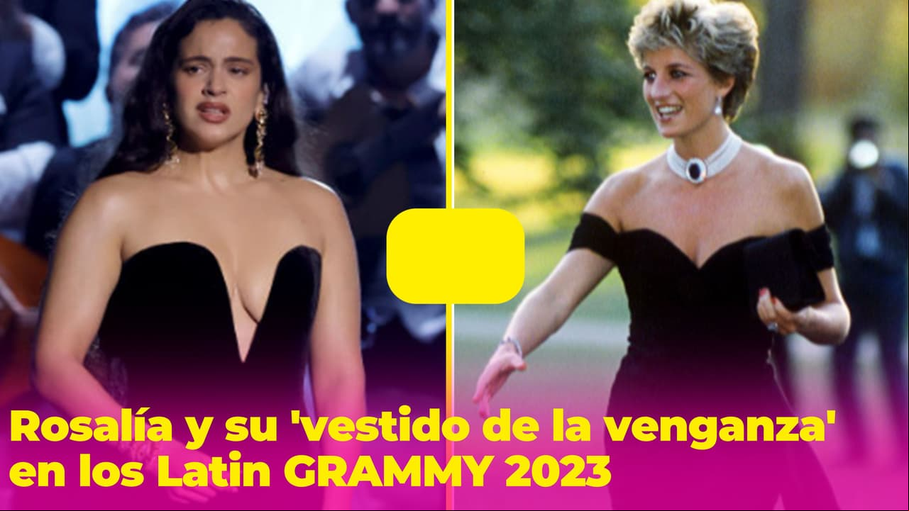Rosalía usó un 'vestido de la venganza' en los Latin GRAMMY: fans dicen fue indirecta para Rauw Alejandro