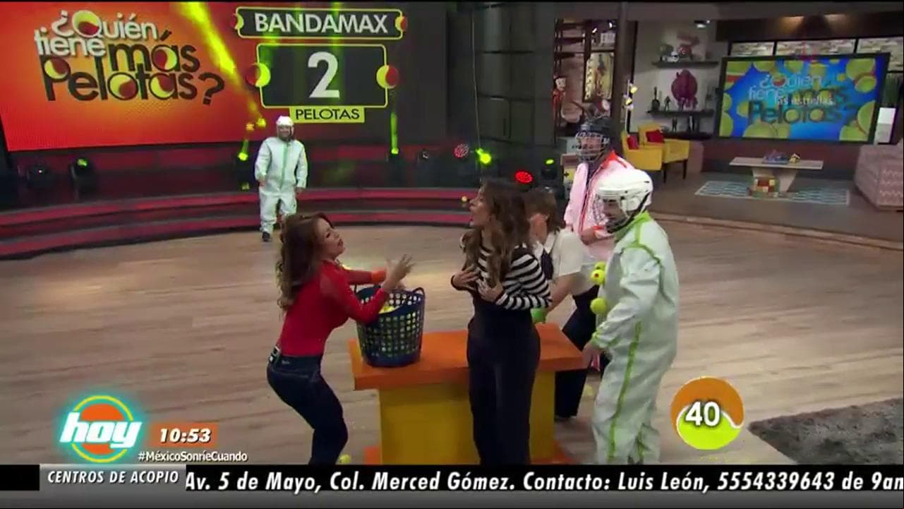 ¡Sorprendente puntería de Paty Muñoz!