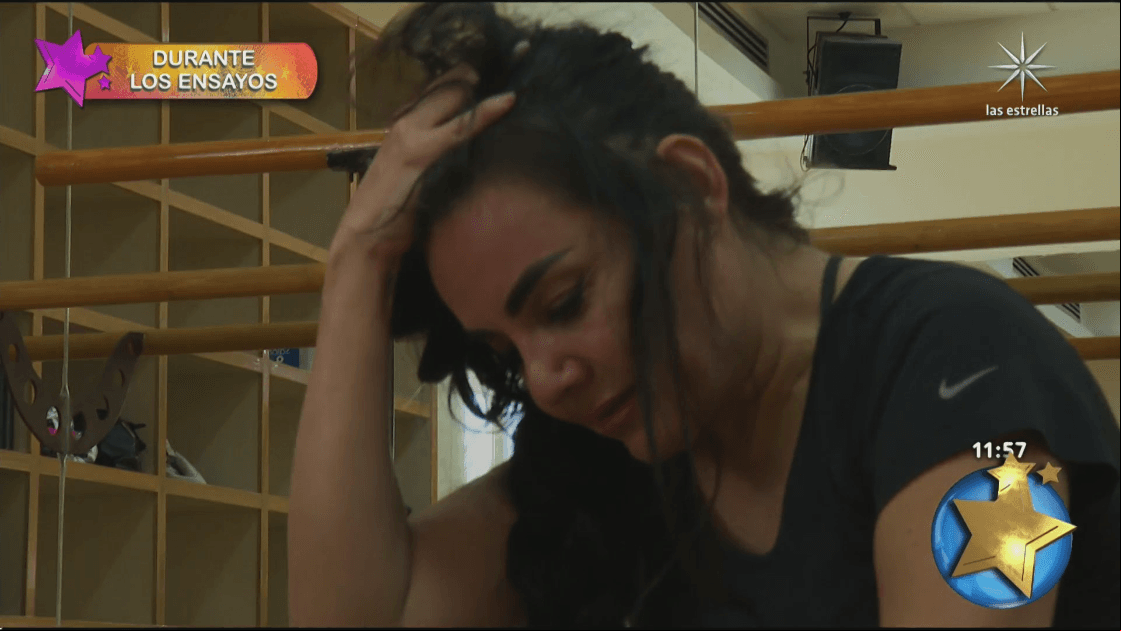 Lorena de la Garza sufre caída en 'Las Estrellas bailan en Hoy'