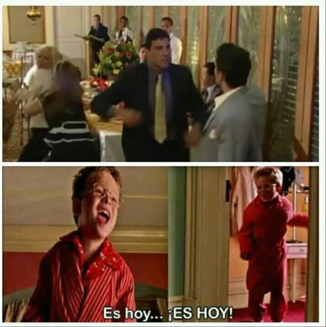 Como este en donde una escena de la película 'Stuart Lilttle', en donde 'George', el protagonista infantil grita: "¡Es hoy...¡es hoy!", y los s lo retomaron para anunciar la llegada de la famosa pelea a la televisión mexicana.