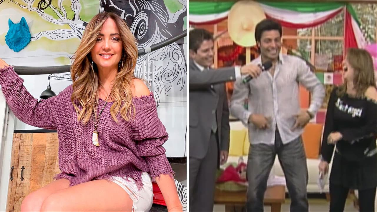 El día que Chayanne le enseñó a ‘mover el bote’ a Andrea Legarreta