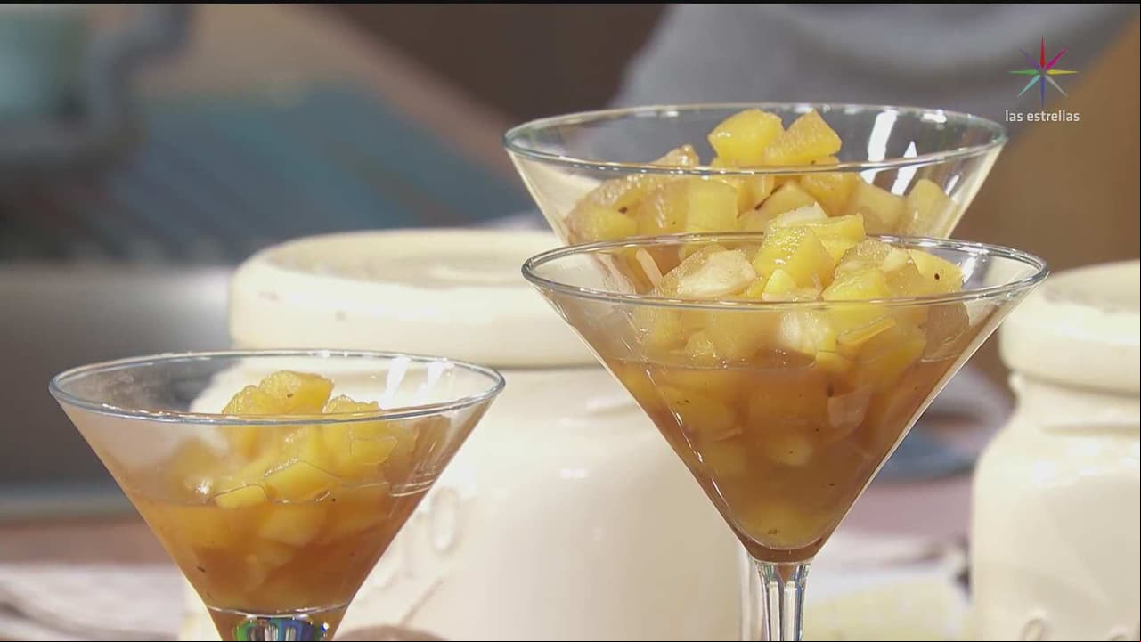 RECETA: Dulce de manzana con piña