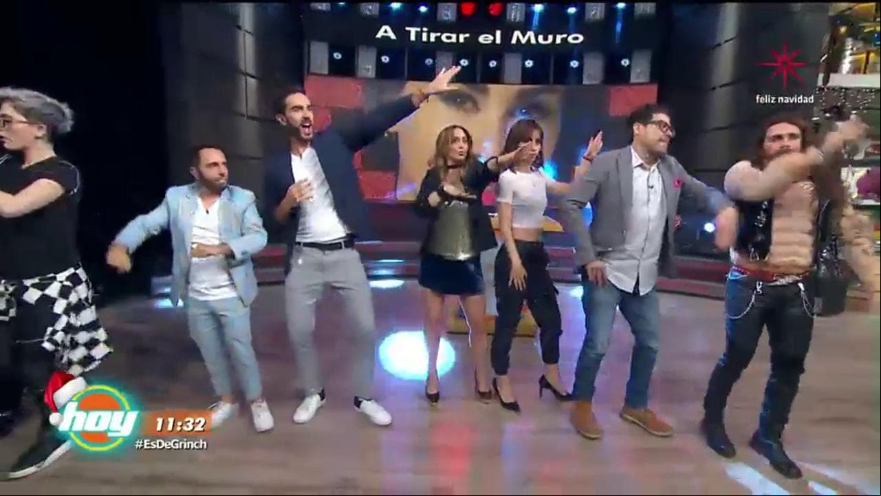 Al ritmo del Trakatá tiraron el muro