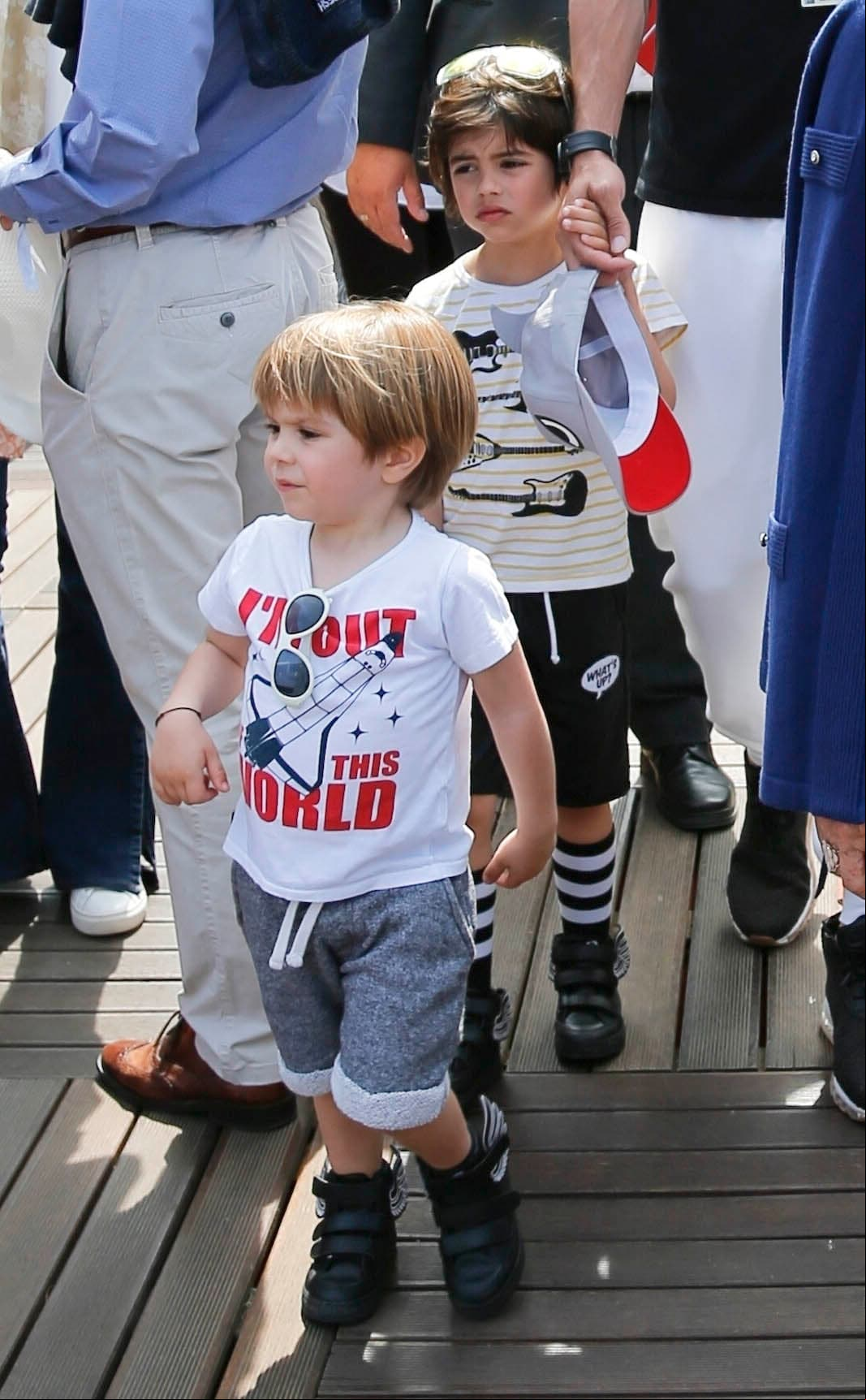 Así de grandes están los hijos de Shakira