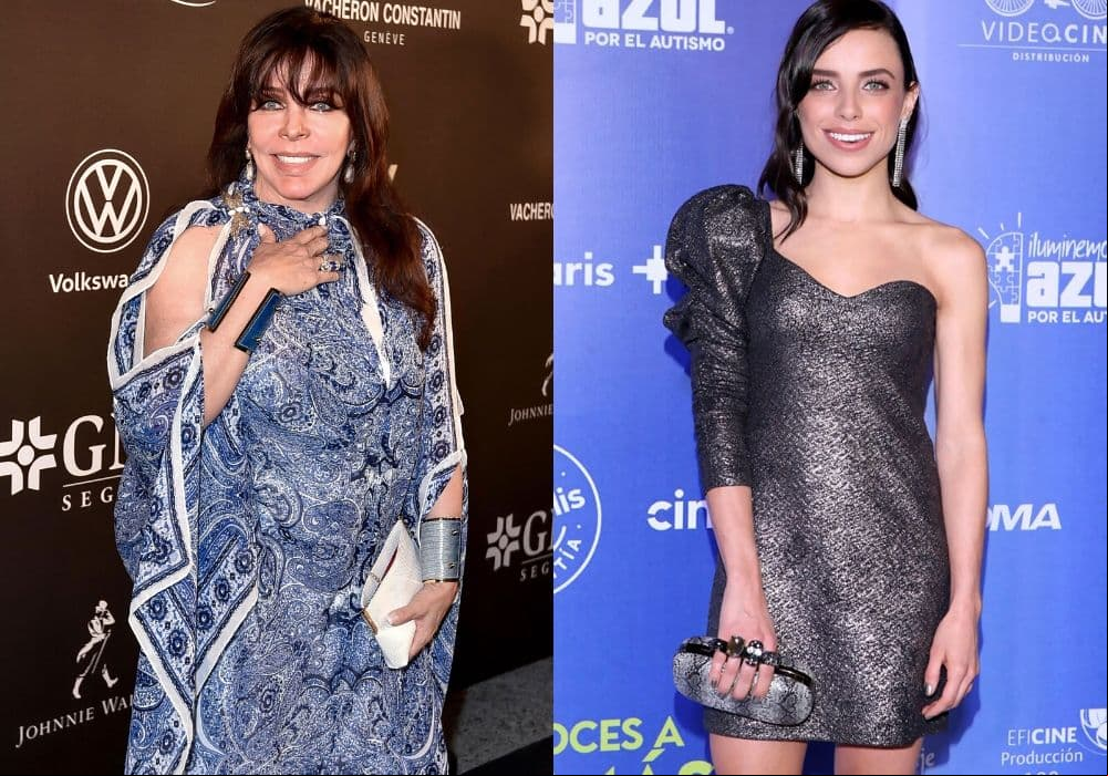 Verónica Castro solo tuvo dos hijos, pero pareciera que Marcela Guirado es su descendiente y es que lucen tan idénticas que incluso la actriz dio vida a la mamá de Cristian Castro en la serie biográfica de Luis Miguel.