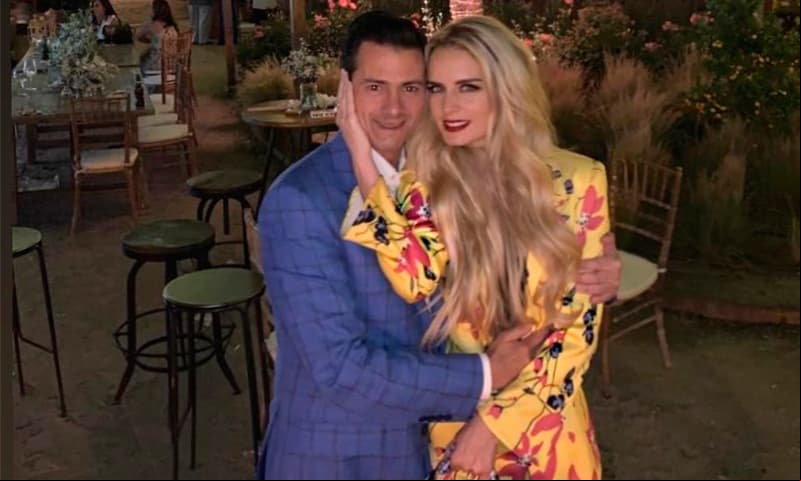 Novia de Enrique Peña Nieto lo exhibe como nunca antes en tremenda foto por su cumpleaños