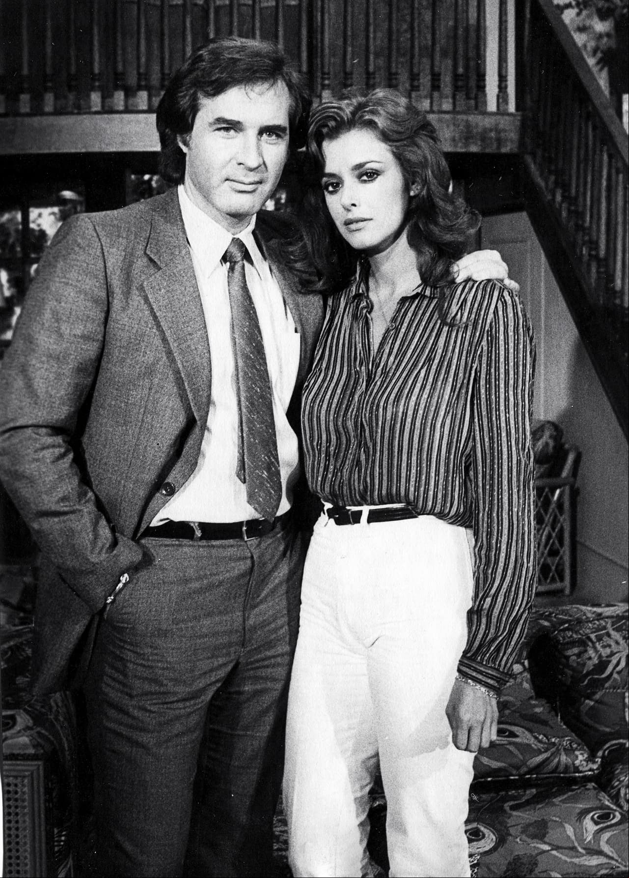 Aquí con Lucía Méndez en 1982, protagonizaron juntos la telenovela 'Vanessa'.