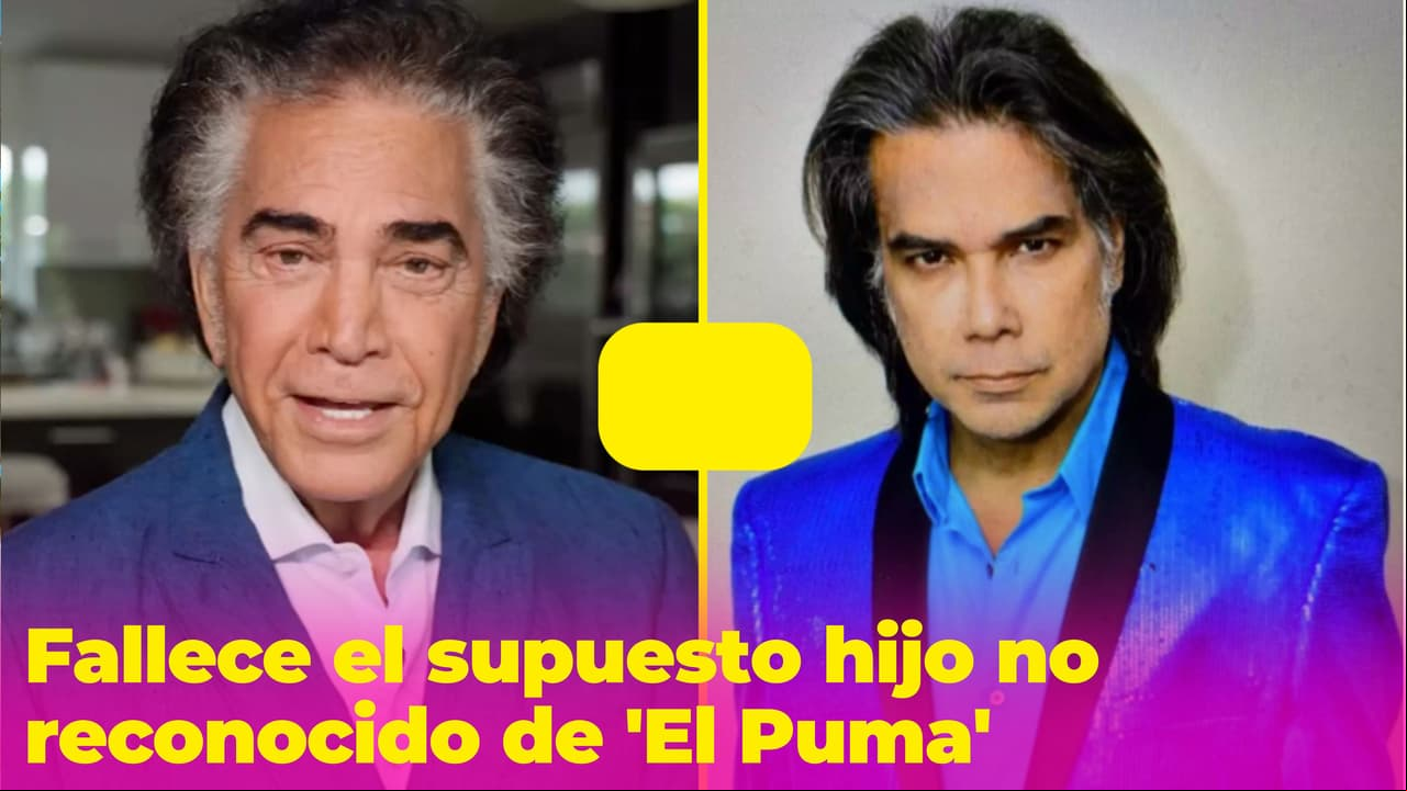 Fallece el supuesto hijo no reconocido de 'El Puma': así era su relación con el cantante