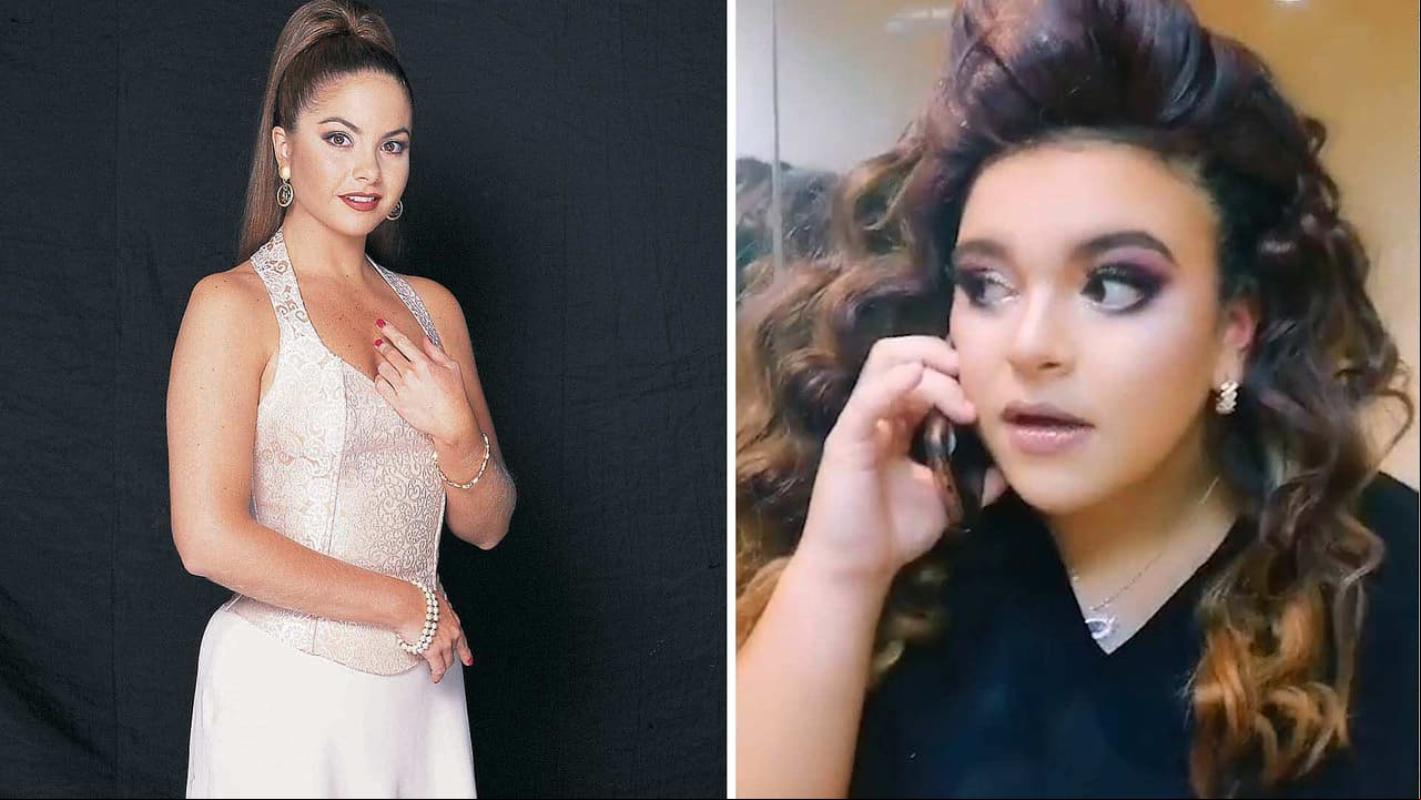 Lucerito Mijares hace magistral imitación de su mamá como ‘María Paula’ en Lazos de Amor