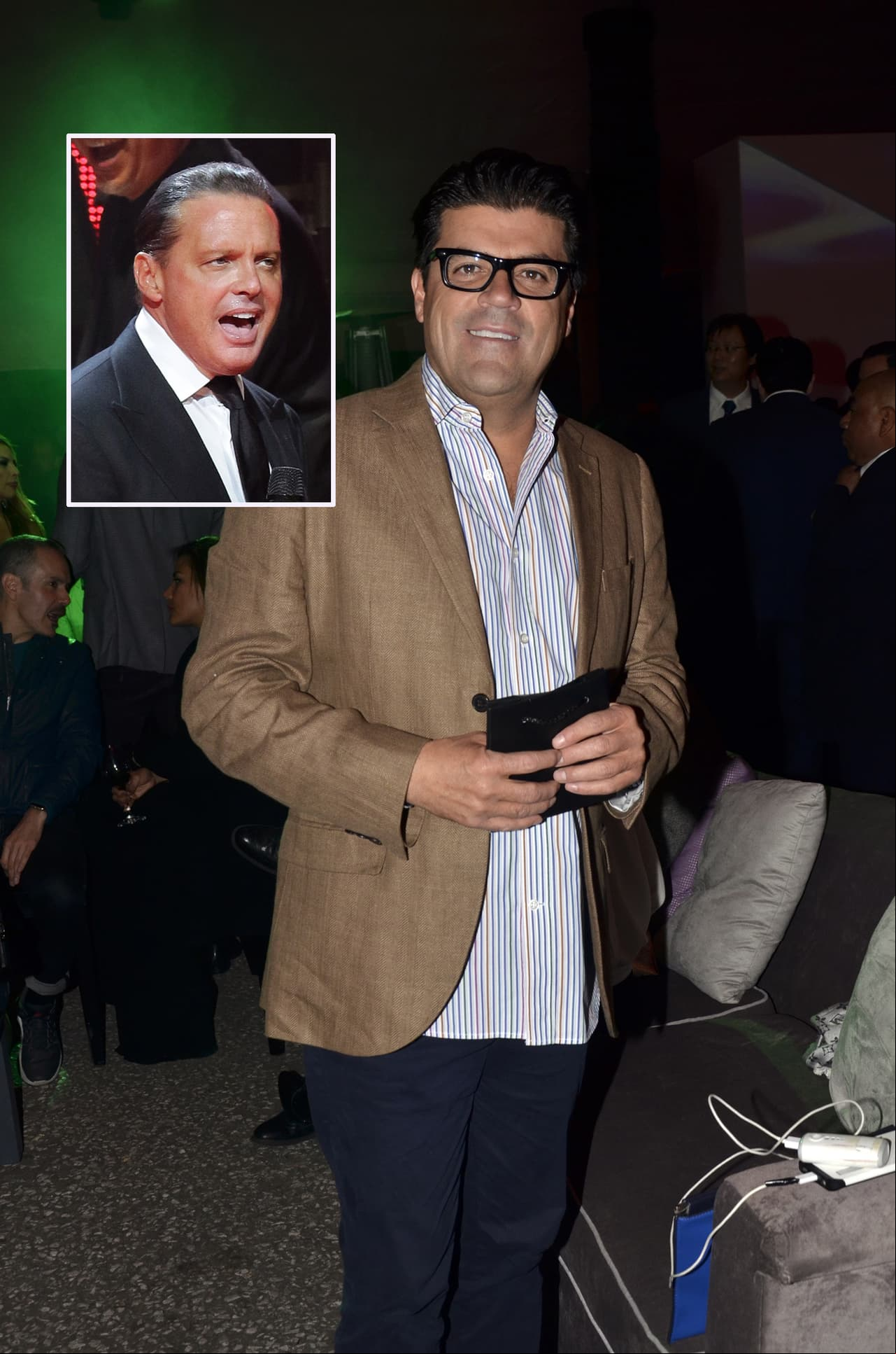 Luis Miguel desconoce a Jorge Van Rankin en concierto