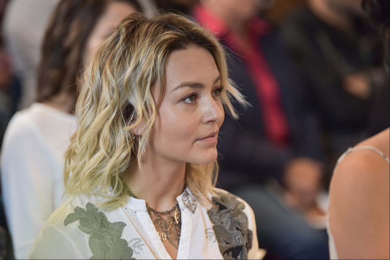 Angelique agradeció las palabras de aliento recibidas en la misa.