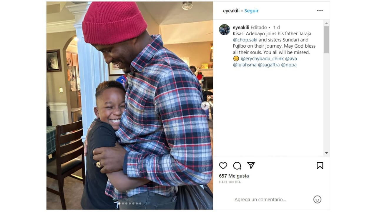 Akili Ramsess, madre de Taraja Ramsess, confirmó el fallecimiento de su nieto Kisasi, de 10 años.