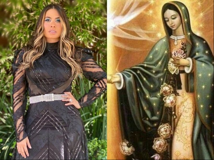 Galilea Motijo también celebró el día con una imagen de la Virgen de Guadalupe a quien dedicó la frase: "La más bella".