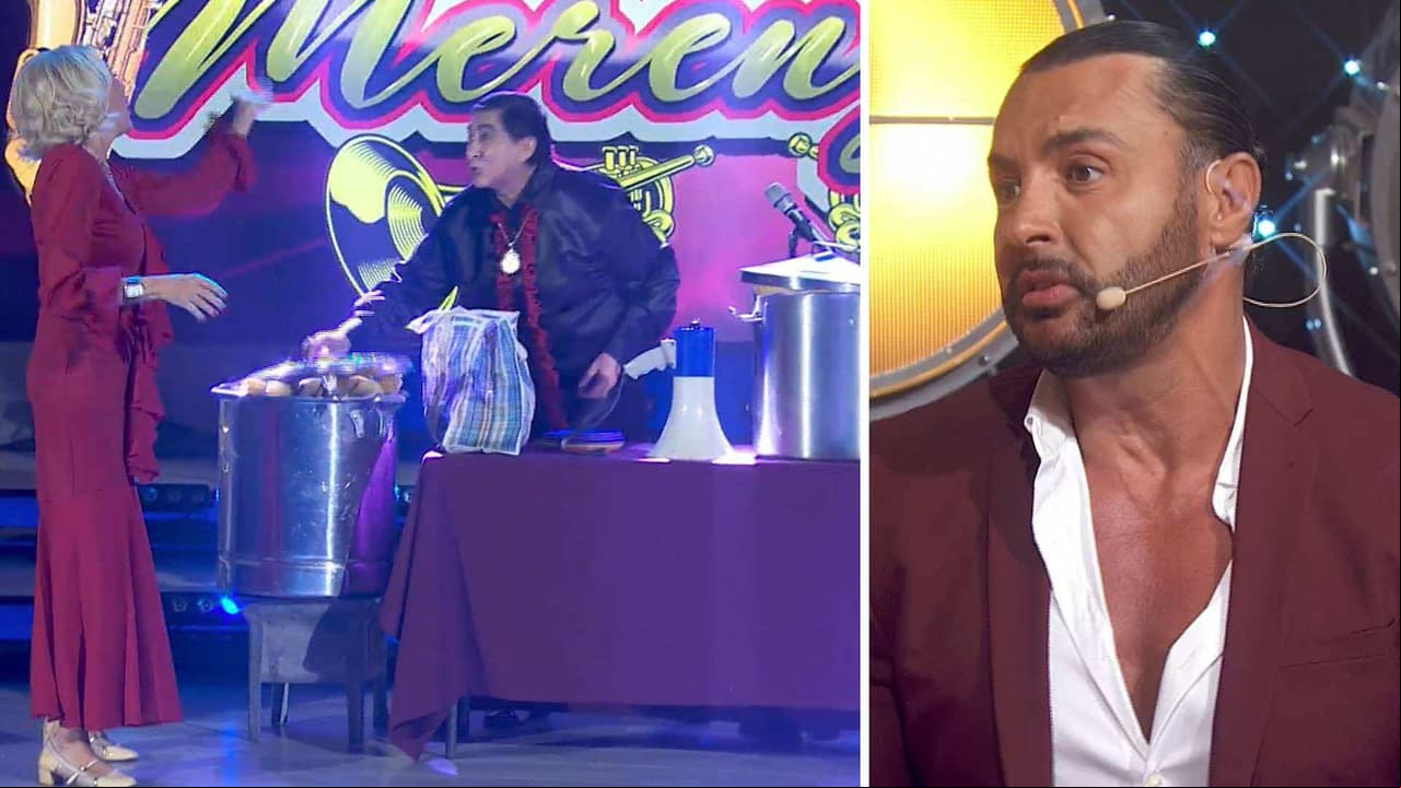 Ni los tamales oaxaqueños salvaron a Laura Bozzo de la regañiza de Latin lover: "No estás bailando"
