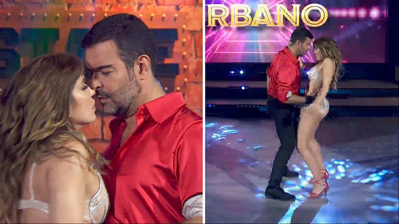 Andrea Escalona y Pablo Montero elevan la temperatura con pegaditos pasos de baile: "Como felinos"