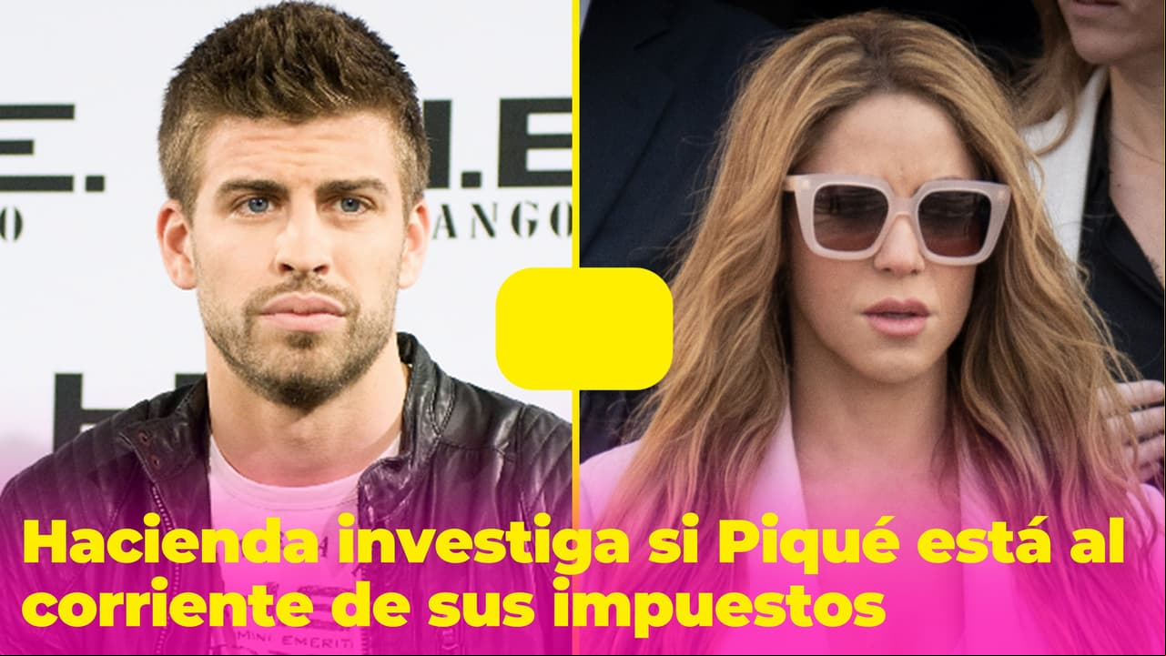Ahora le toca a Piqué: el fisco lo investiga y fans de Shakira le preguntan si le alcanza para pagar