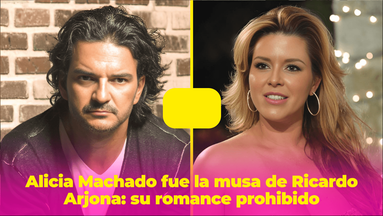Ricardo Arjona tuvo una historia de amor prohibida con Alicia Machado, duraron 9 años juntos