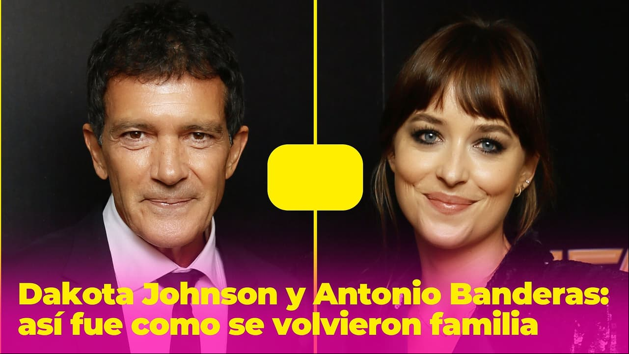 Dakota Johnson y Antonio Banderas tienen la relación más adorable: así fue como se volvieron familia