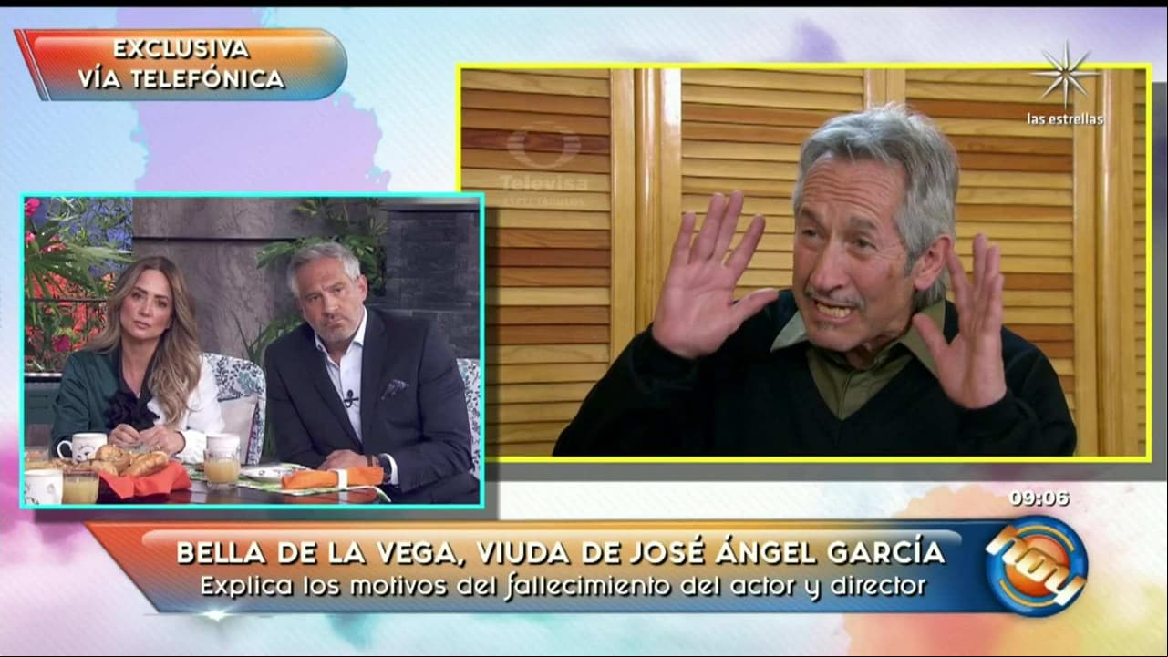 Conmocionados, conductores de Hoy despiden a José Ángel García, papá de Gael García