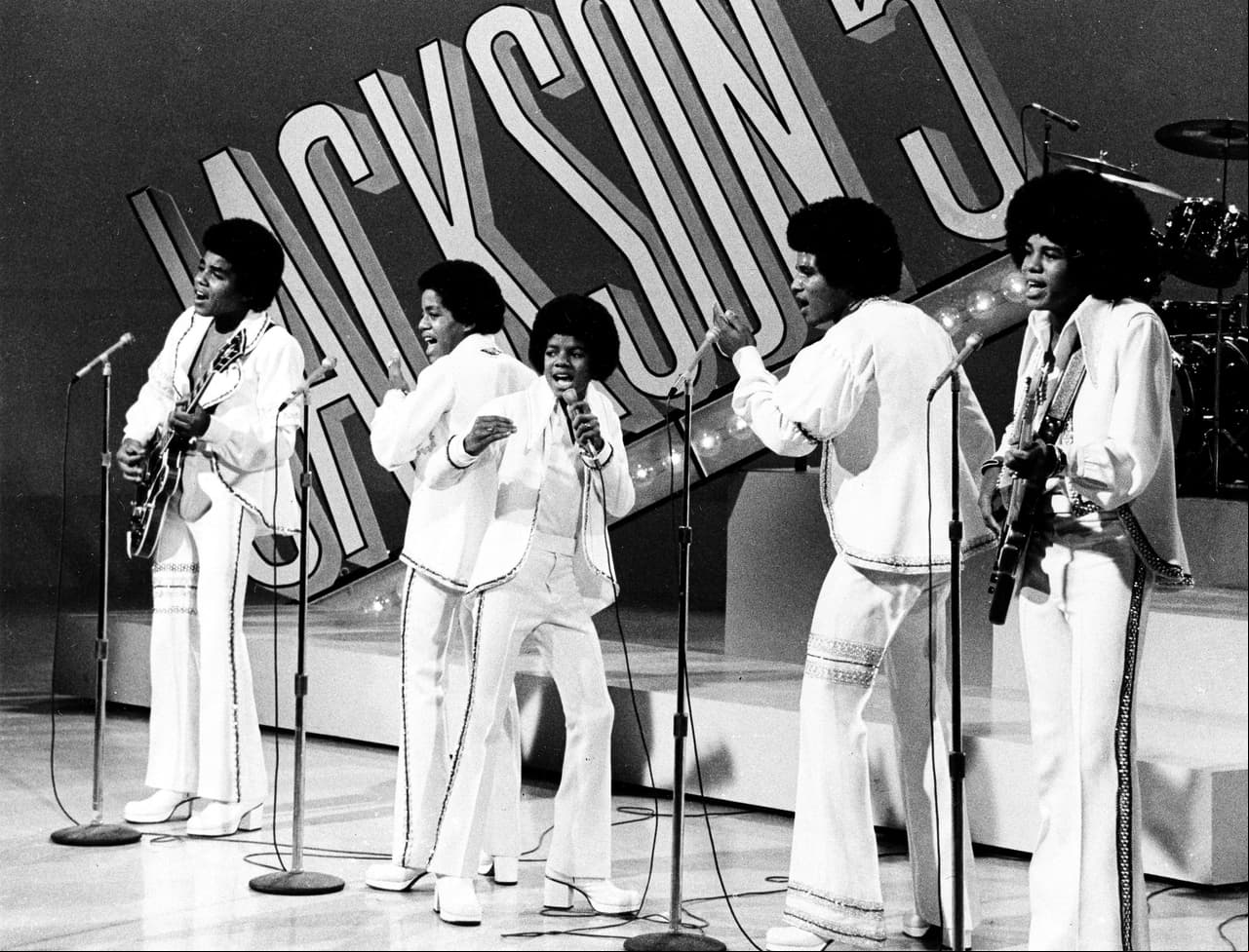 The Jackson 5 durante una presentación en vivo