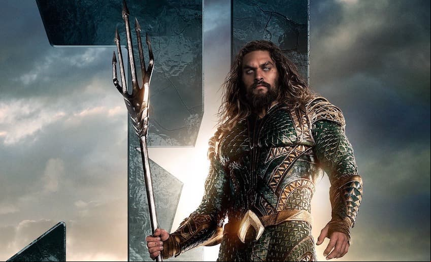 Jason Momoa, enojado y sin camisa en primera imagen oficial de 'Aquaman'