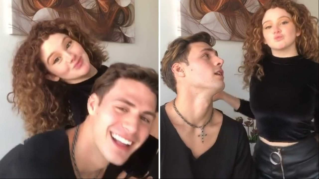 Briggitte Bozzo protagoniza atrevido baile y le planta un apasionado beso a su novio