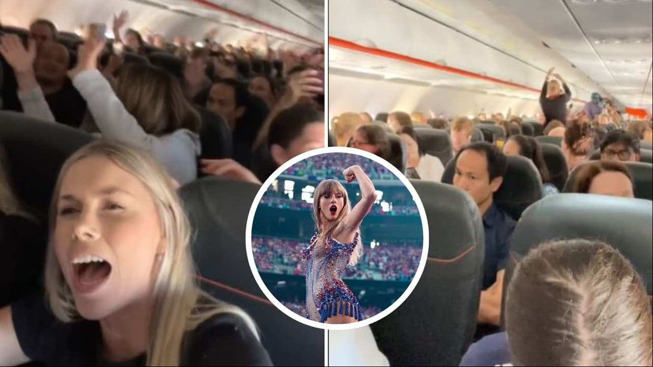 Fans de Taylor Swift cantan sus temas en pleno vuelo y los acusan de “irrespetuosos”