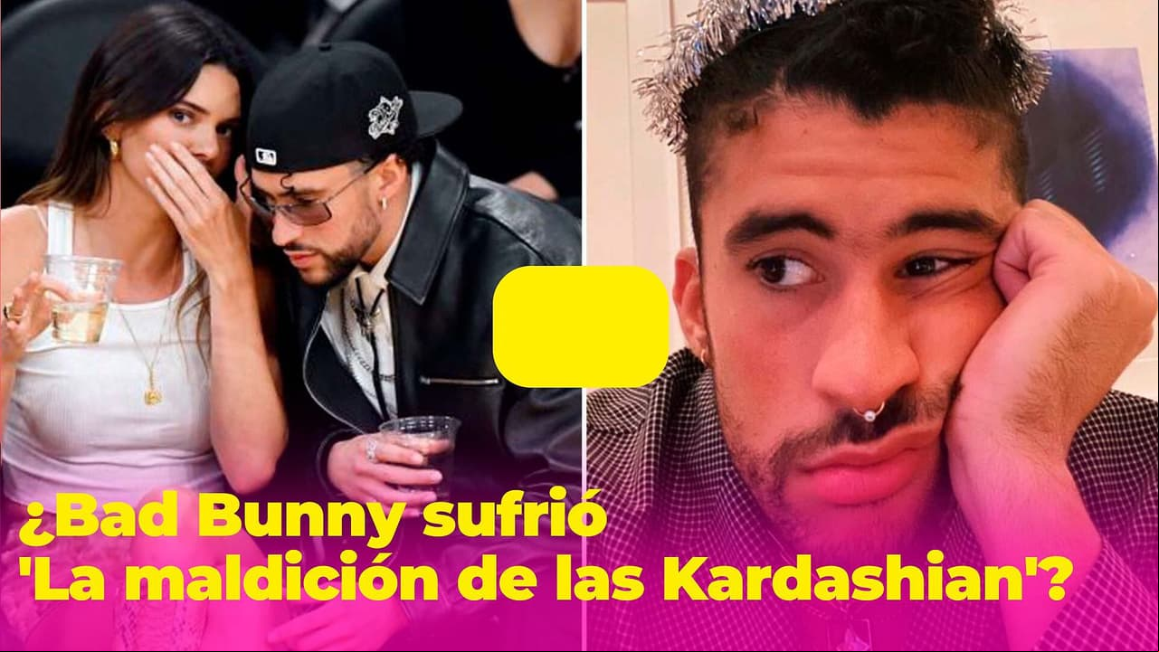 ¿Bad Bunny fue víctima de 'La maldición de las Kardashian'? La teoría que persigue a la familia