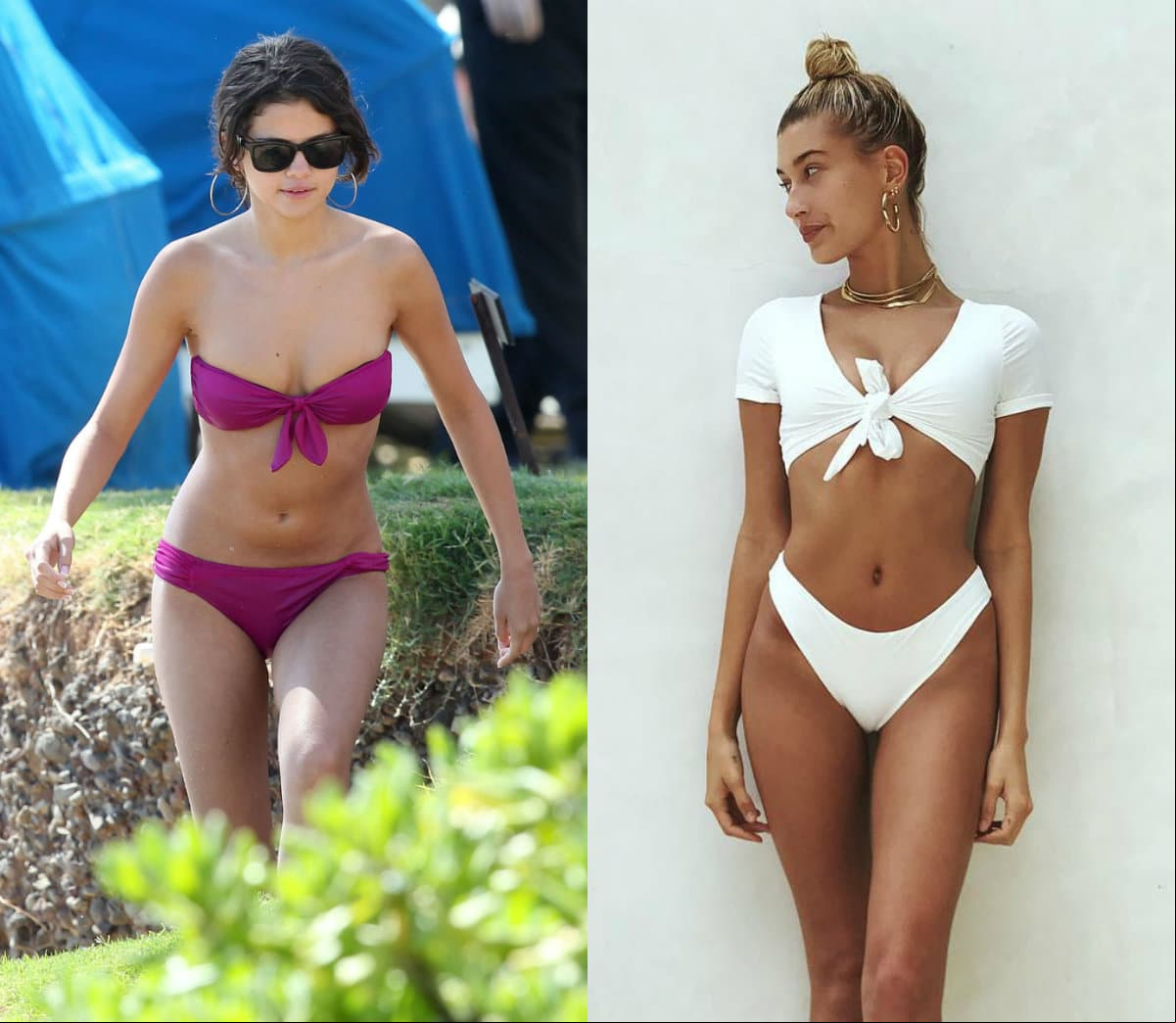 ¿Cuál de las dos bellezas conquistará la guerra de bikinis?