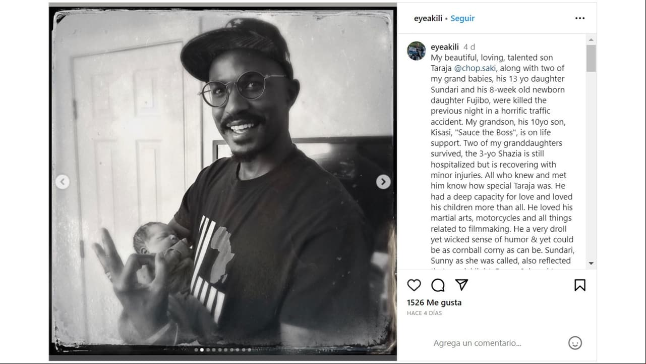 Madre de Taraja Ramsess, Akili Ramsess, lo despide con emotivo mensaje.