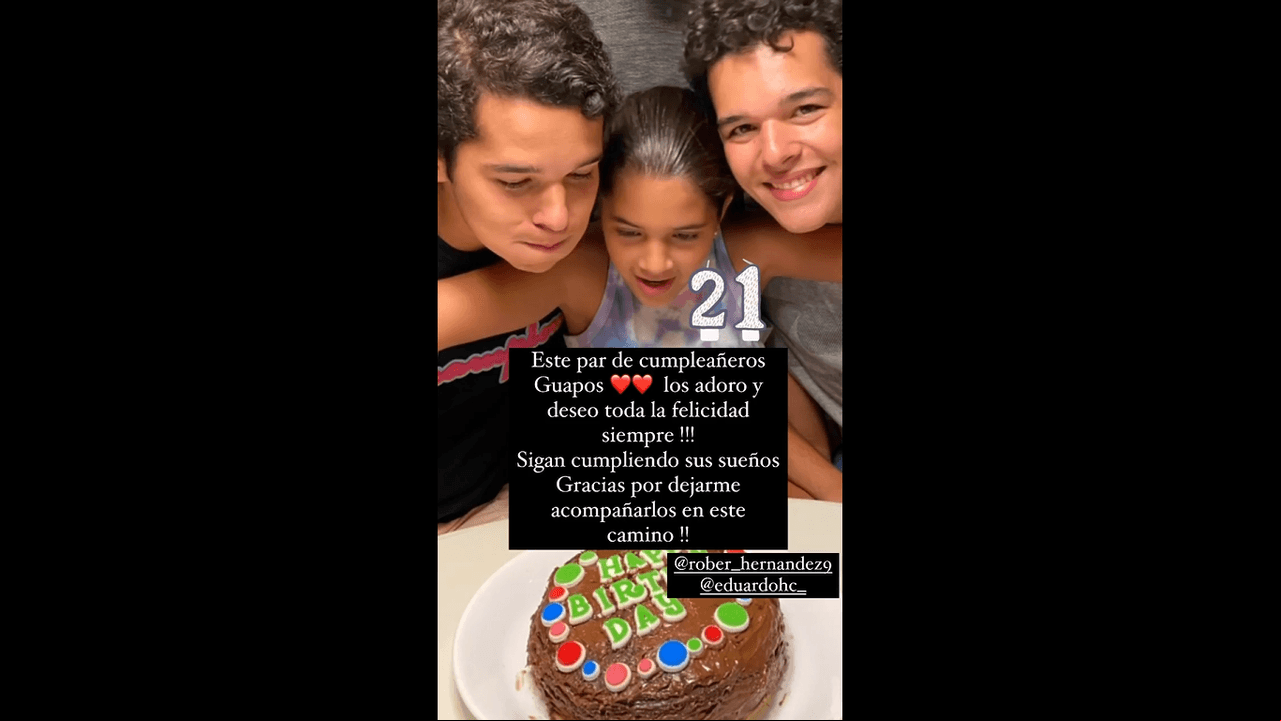 Mayrín Villanueva le dedicó un emotivo mensaje a los hijos de Eduardo Santamarina e Itatí Cantoral