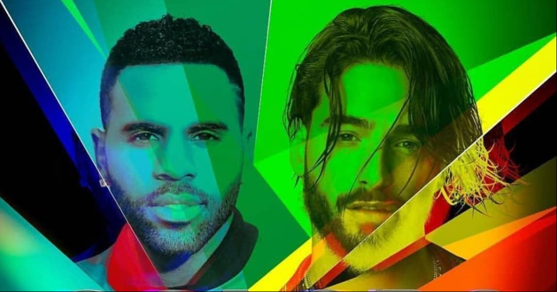 Maluma y Jason Derulo graban sencillo para el Mundial de Futbol 2018