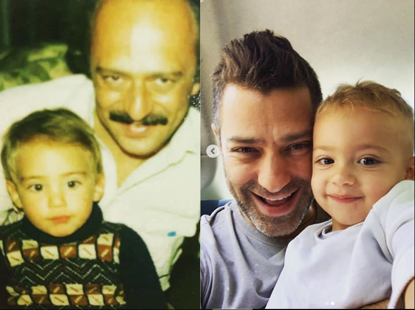 Ari Borovoy publica foto junto a su hijo menor