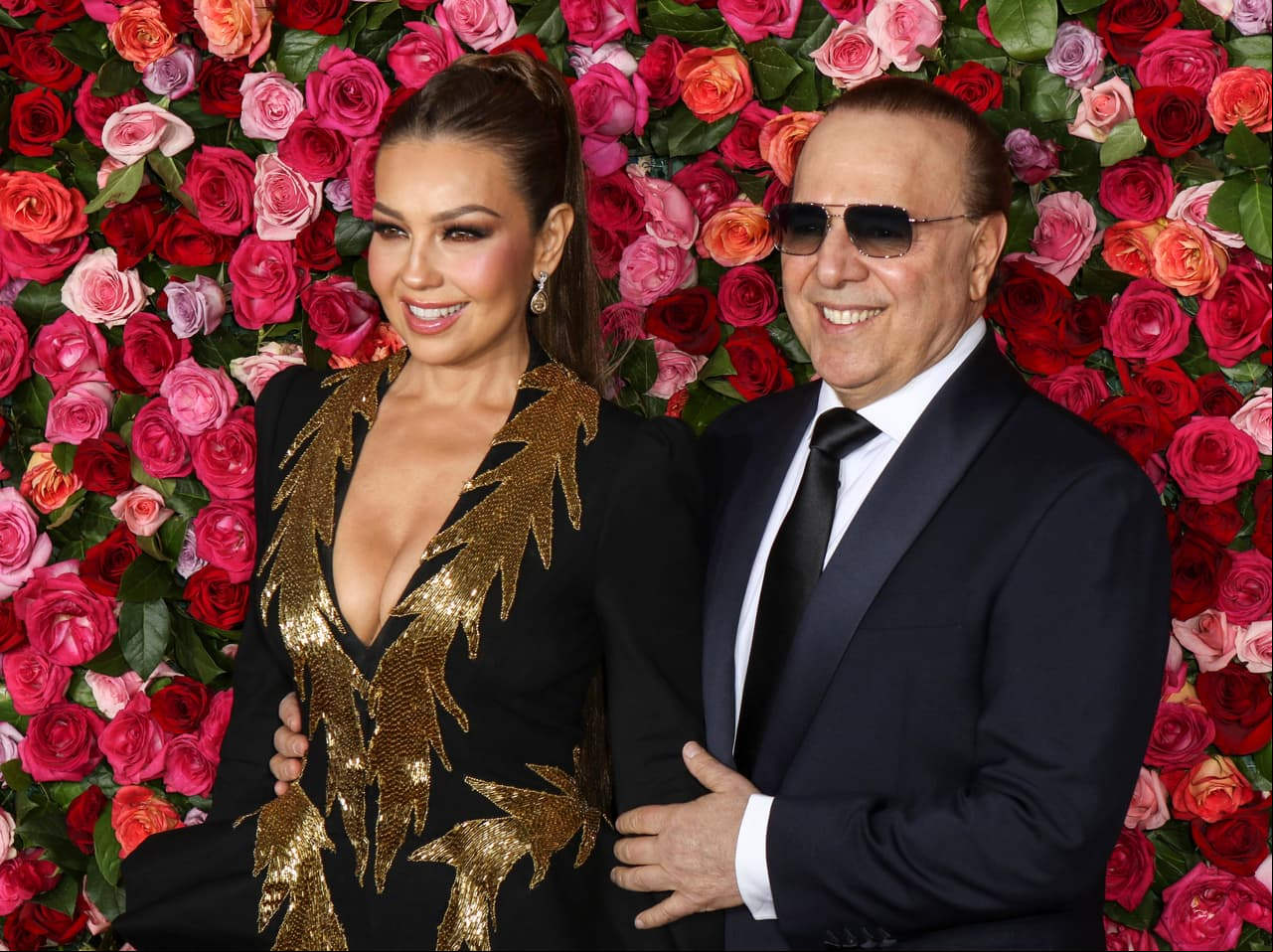 Thalía revela el secreto de su feliz matrimonio