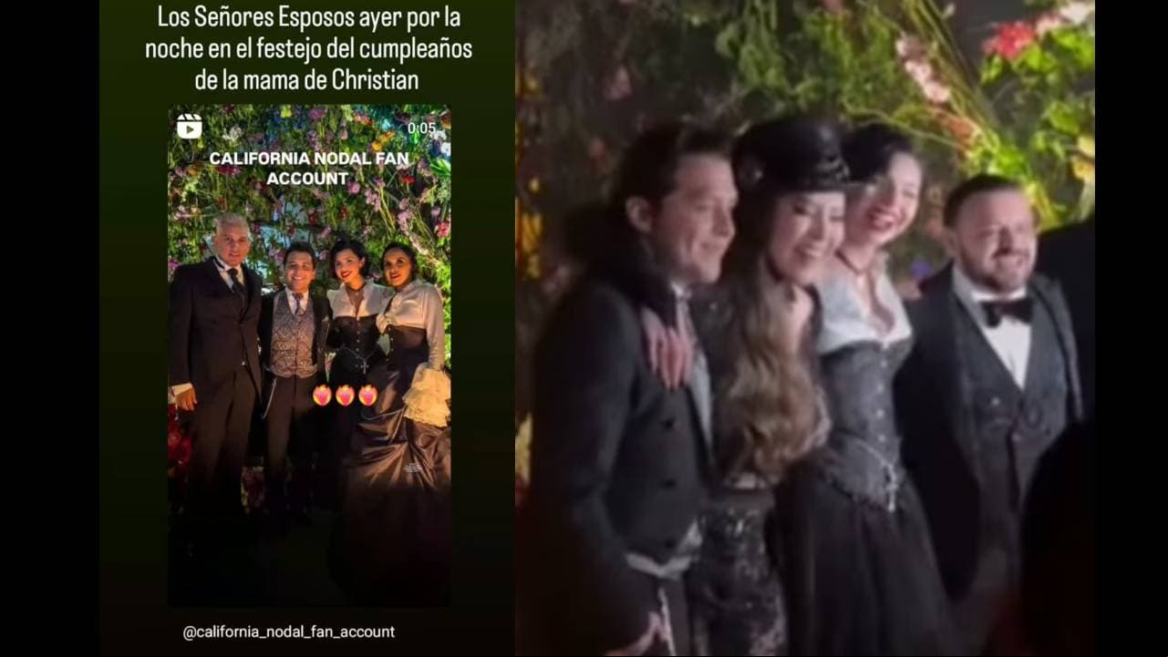 Mamá de Nodal aparece con Ángela Aguilar y olvida a la hija de Cazzu