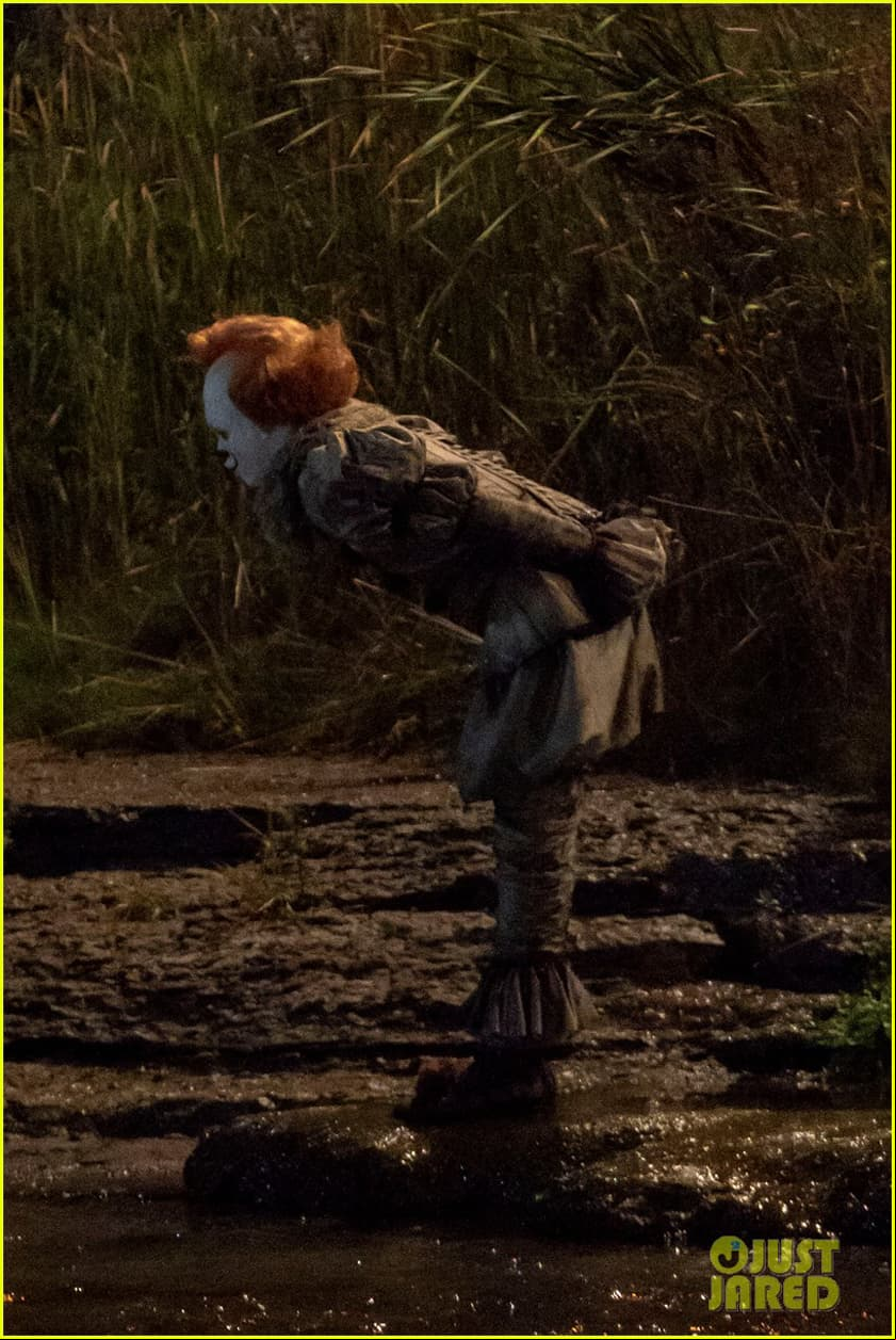¿Qué escena estará filmando Bill Skarsgård?