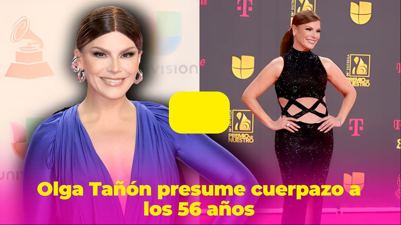 Olga Tañón tiene una figura envidiable a sus 56 años: así logró su transformación