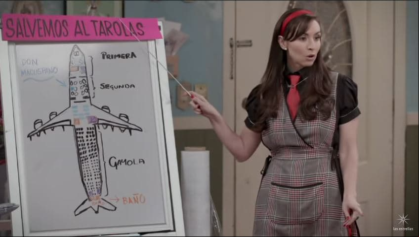 Salvando a Plutarco en el final de temporada de Una familia de diez
