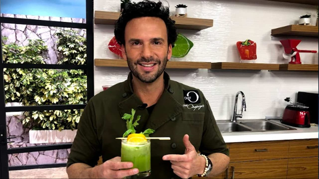 Deliciosa, refrescante y saludable; Agua de limón con apio