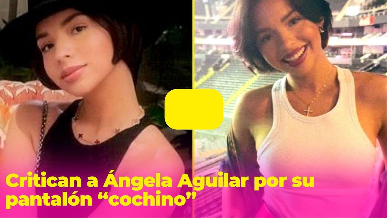 Critican a Ángela Aguilar por su pantalón “cochino” que podría ser de la marca Balenciaga