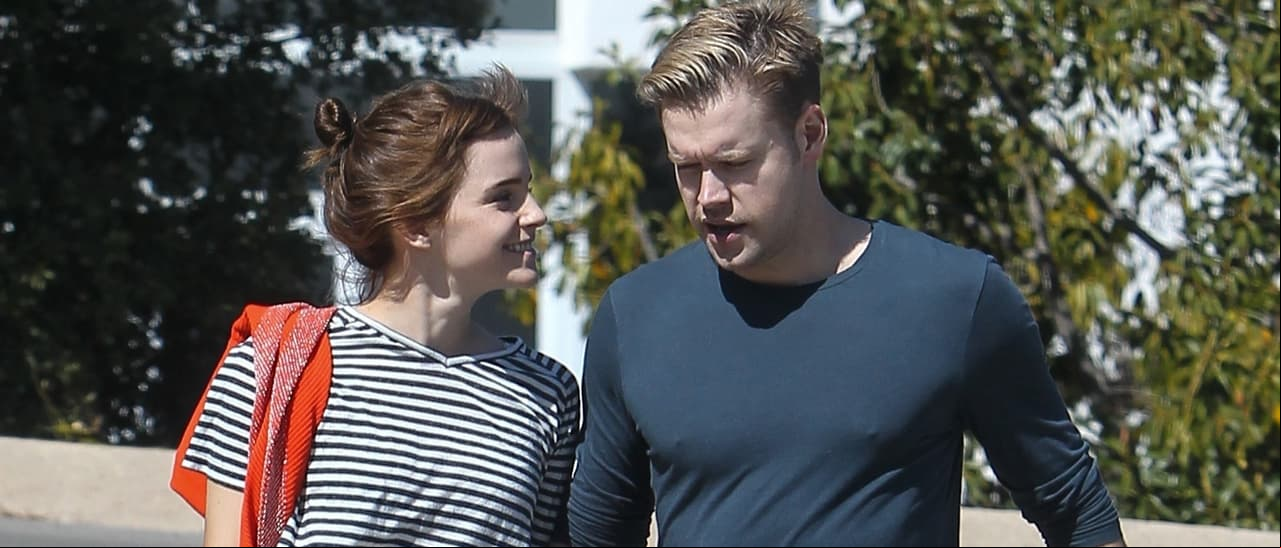 Emma Watson y Chord Overstreet de paseo en Los Ángeles