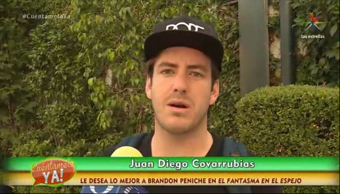 ¡Juan Diego Cobarrubias listo para actuar en la barra de comedia de Las Estrellas!